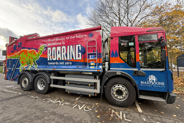 Maidstone Borough Council takes “ext-roar-dinary” step for sustainability with new eCollect