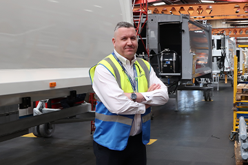 In focus with Tony Bates, manufacturing manager