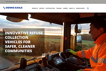 Refreshed Dennis Eagle UK website has now launched!