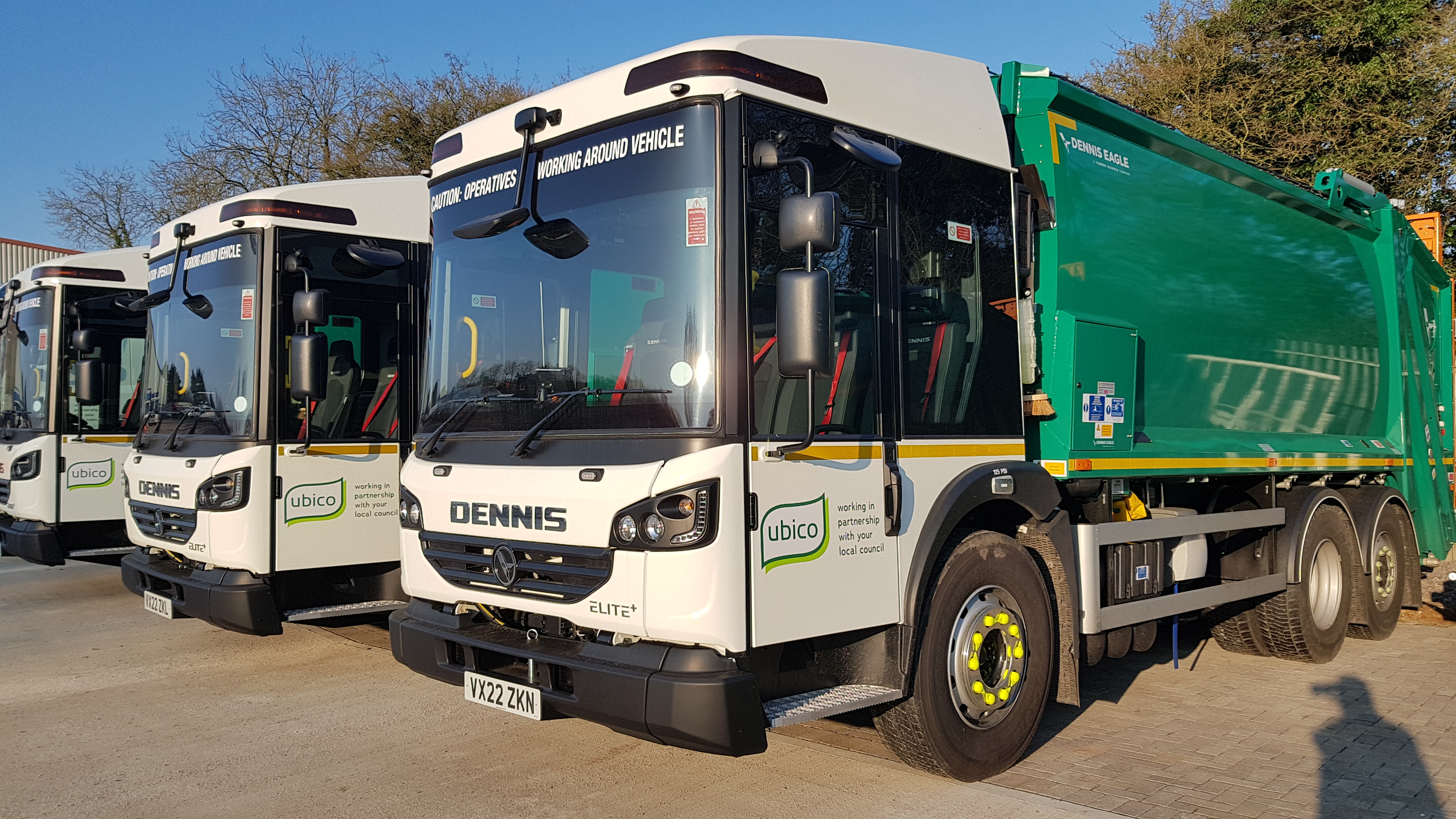 Dennis Eagle helps Ubico launch Gloucester service
