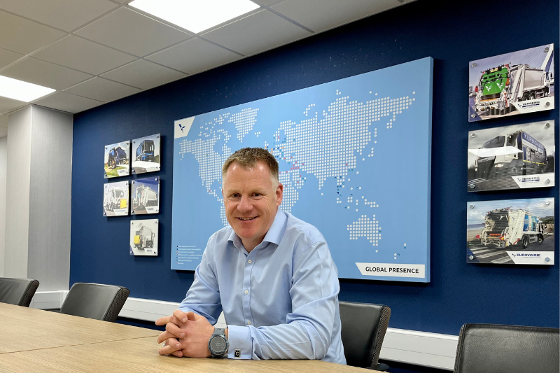 Jon Sayers becomes Engineering Director at Dennis Eagle
