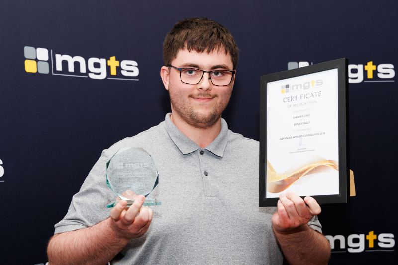 Dennis Eagle cleans up with double triumph in MGTS Apprentice Awards