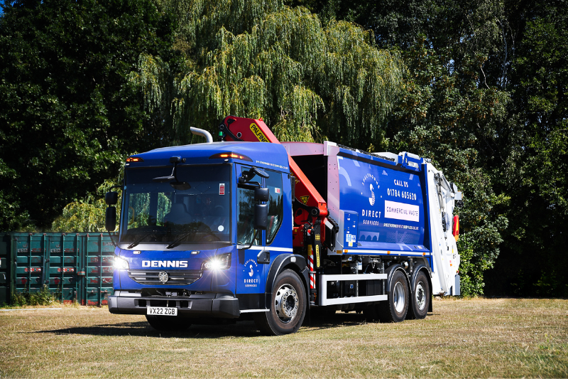 Dennis Eagle builds crane vehicle for Spelthorne Direct Services Ltd